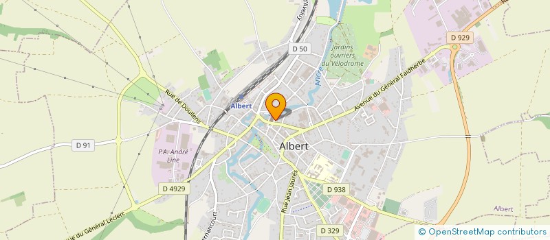 localisation de l'entreprise MONSIEUR ALEXIS BUTSCHER  ALBERT