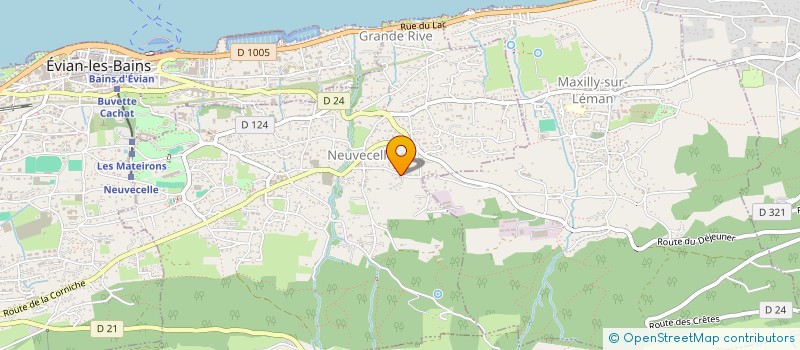 localisation de l'entreprise MONSIEUR ALEXIS BUZY  NEUVECELLE