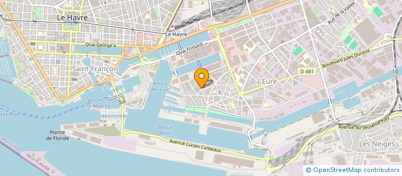 localisation de l'entreprise MONSIEUR ALEXIS CADOT à LE HAVRE