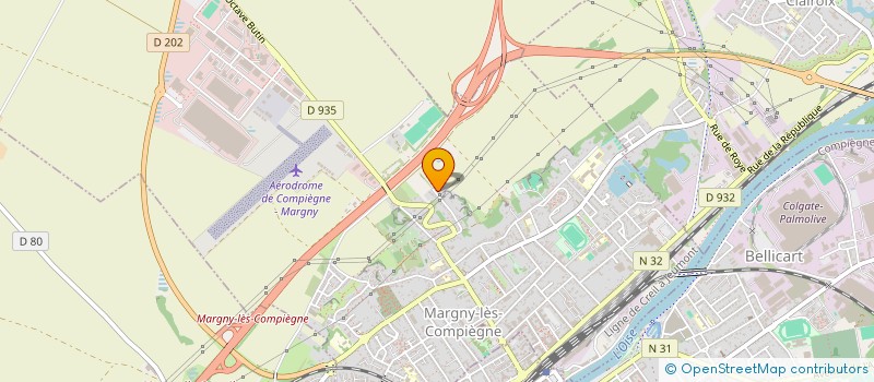 localisation de l'entreprise MONSIEUR ALEXIS CALVIGNAC  MARGNY-LES-COMPIEGNE