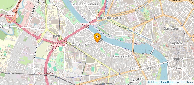 localisation de l'entreprise MONSIEUR ALEXIS CAMPAN à TOULOUSE