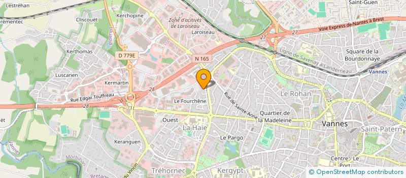 localisation de l'entreprise MONSIEUR ALEXIS CANO à VANNES