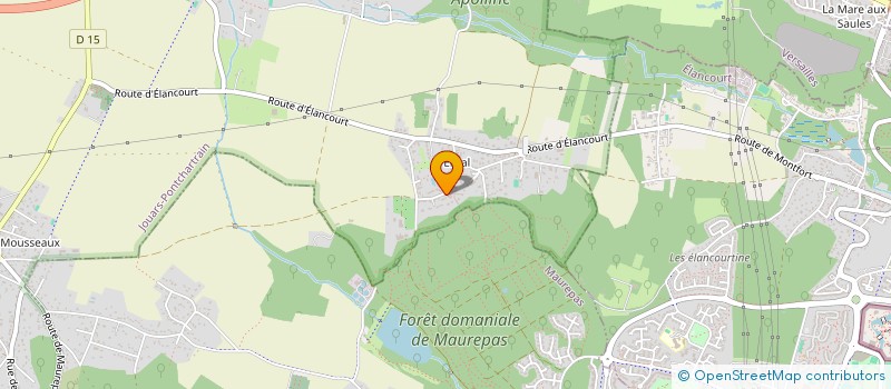 localisation de l'entreprise MONSIEUR ALEXIS CANTIN  JOUARS-PONTCHARTRAIN