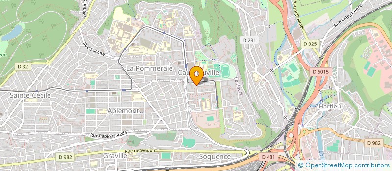 localisation de l'entreprise MONSIEUR ALEXIS CANU à LE HAVRE