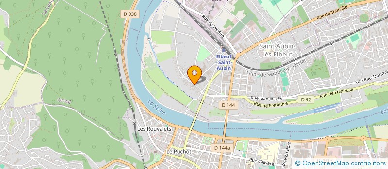 localisation de l'entreprise MONSIEUR ALEXIS CARDON  SAINT-AUBIN-LES-ELBEUF