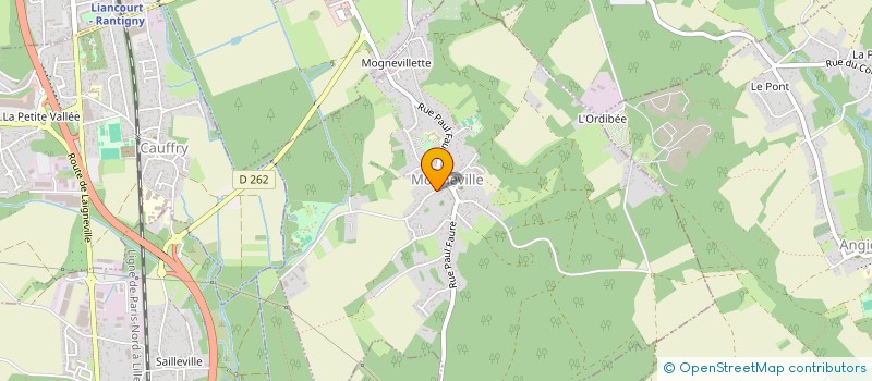 localisation de l'entreprise MONSIEUR ALEXIS CARON  MOGNEVILLE