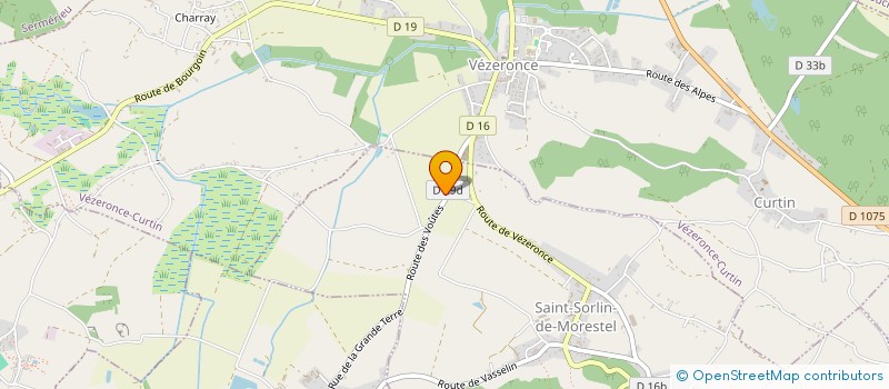 localisation de l'entreprise MONSIEUR ALEXIS CARPENTIER à SAINT-SORLIN-DE-MORESTEL