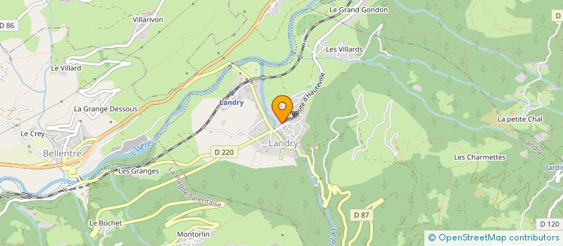 localisation de l'entreprise MONSIEUR ALEXIS CARRE  LANDRY