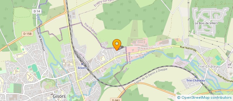 localisation de l'entreprise MONSIEUR ALEXIS CARRERAS  GISORS