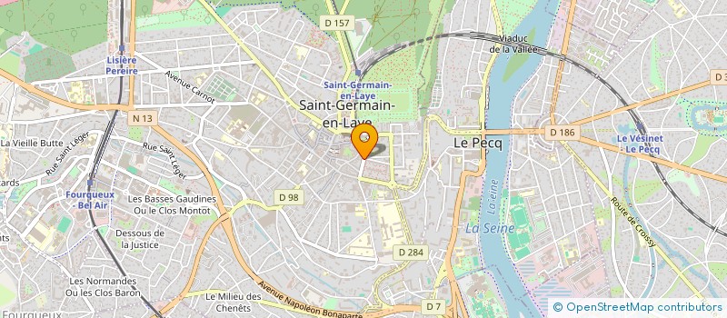 localisation de l'entreprise MONSIEUR ALEXIS CASSEGRAIN  SAINT-GERMAIN-EN-LAYE