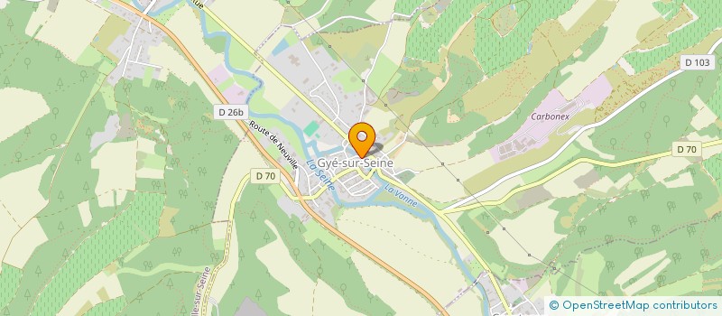 localisation de l'entreprise MONSIEUR ALEXIS CAUTAIN  GYE-SUR-SEINE