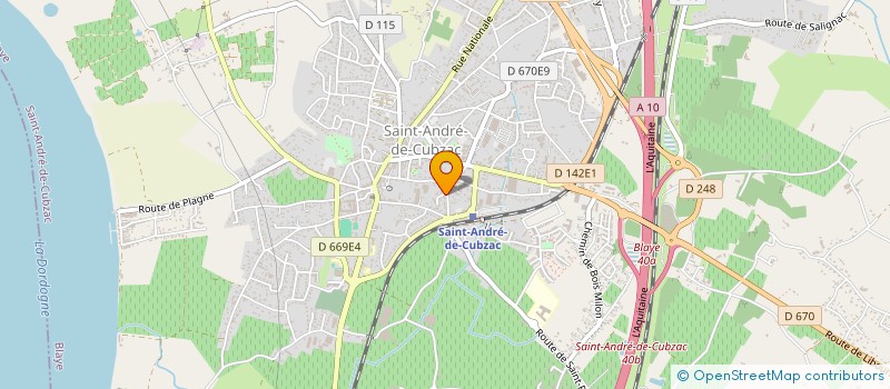 localisation de l'entreprise MONSIEUR ALEXIS CAUTE  SAINT-ANDRE-DE-CUBZAC