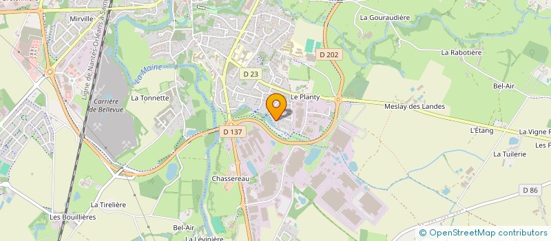 localisation de l'entreprise MONSIEUR ALEXIS CERCEAU à MONTAIGU-VENDEE