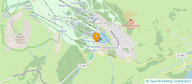 localisation de l'entreprise MONSIEUR ALEXIS CHABAT  BESSE-ET-SAINT-ANASTAISE