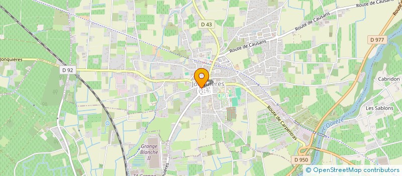 localisation de l'entreprise MONSIEUR ALEXIS CHAMARY  JONQUIERES