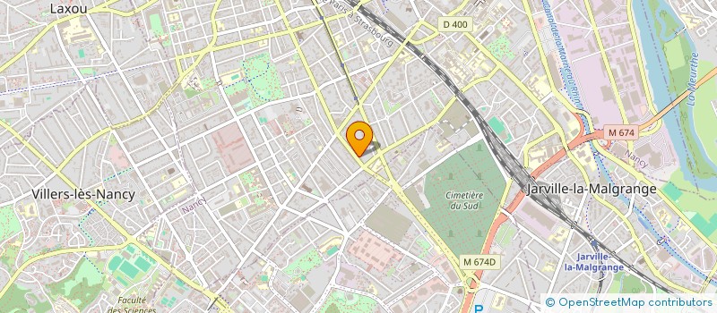 localisation de l'entreprise MONSIEUR ALEXIS CHAOMLEFFEL  NANCY