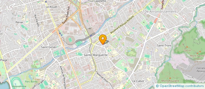 localisation de l'entreprise MONSIEUR ALEXIS CHAPOT à MARSEILLE