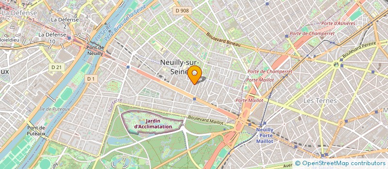 localisation de l'entreprise MONSIEUR ALEXIS CHAPPEY à NEUILLY-SUR-SEINE