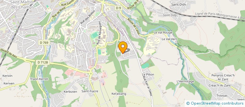 localisation de l'entreprise MONSIEUR ALEXIS CHARRON à PLOURIN-LES-MORLAIX