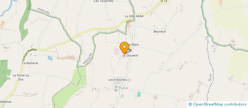 localisation de l'entreprise MONSIEUR ALEXIS CHARRUE  RUCA