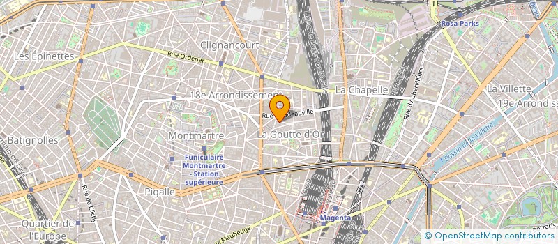 localisation de l'entreprise MONSIEUR ALEXIS CHAUFFER-YVART  PARIS