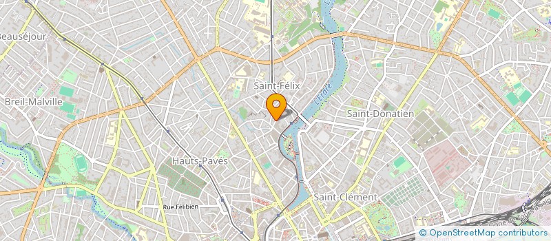 localisation de l'entreprise MONSIEUR ALEXIS CHENAL  NANTES