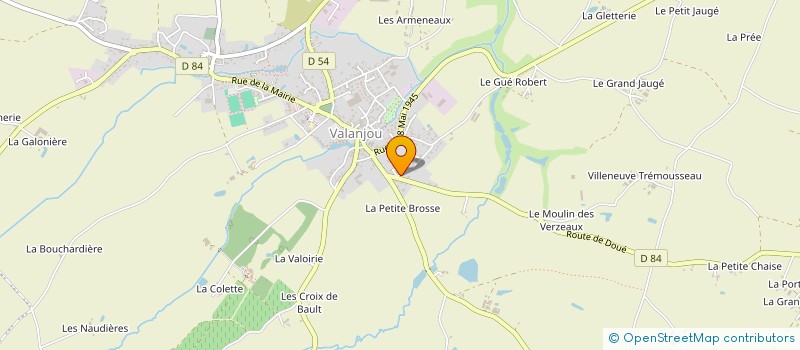 localisation de l'entreprise MONSIEUR ALEXIS CHEVALIER à CHEMILLE-EN-ANJOU