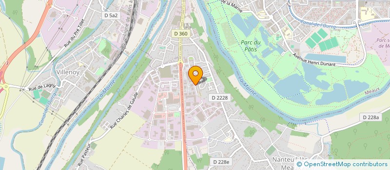 localisation de l'entreprise MONSIEUR ALEXIS CHIRON à NANTEUIL-LES-MEAUX