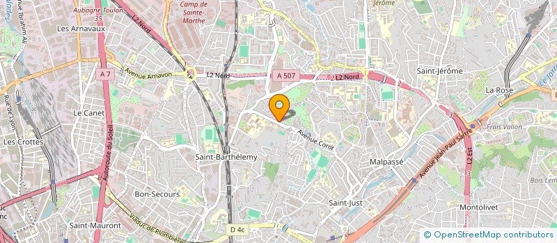localisation de l'entreprise MONSIEUR ALEXIS CHOISY à MARSEILLE