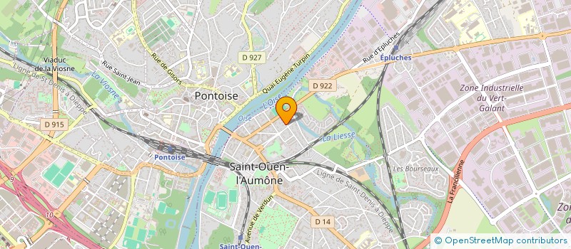 localisation de l'entreprise MONSIEUR ALEXIS CHUNG à SAINT-OUEN-L'AUMONE