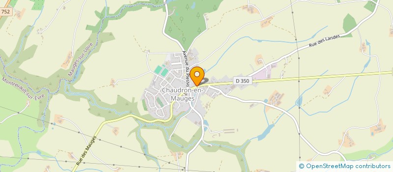 localisation de l'entreprise MONSIEUR ALEXIS CHUPIN à MONTREVAULT-SUR-EVRE