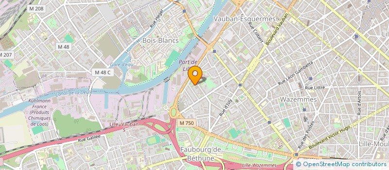 localisation de l'entreprise MONSIEUR ALEXIS CIBILLE à LILLE