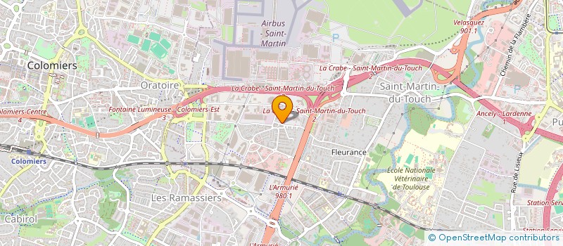 localisation de l'entreprise MONSIEUR ALEXIS CIMIA  TOULOUSE