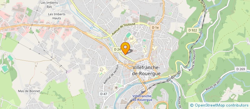localisation de l'entreprise MONSIEUR ALEXIS CINQ à VILLEFRANCHE-DE-ROUERGUE