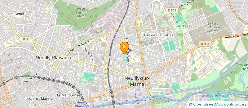 localisation de l'entreprise MONSIEUR ALEXIS CLADIERE à NEUILLY-SUR-MARNE