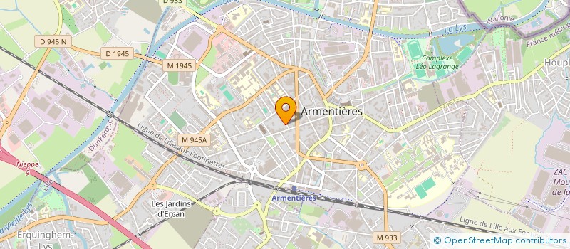 localisation de l'entreprise MONSIEUR ALEXIS CLOSSET  ARMENTIERES