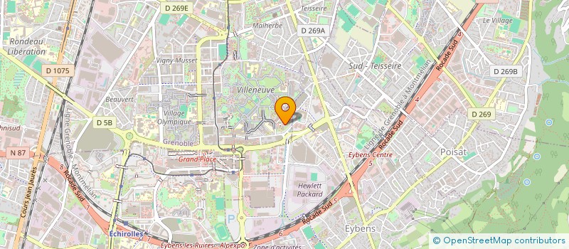 localisation de l'entreprise MONSIEUR ALEXIS COCQ  GRENOBLE
