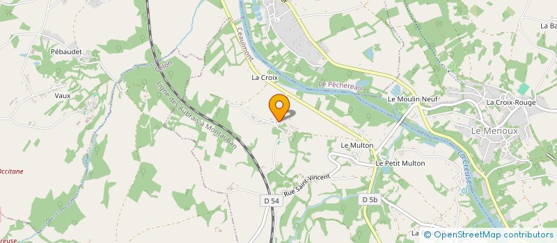 localisation de l'entreprise MONSIEUR ALEXIS COLLIN à LE MENOUX