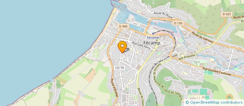 localisation de l'entreprise MONSIEUR ALEXIS COMA  FECAMP