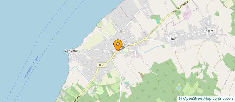 localisation de l'entreprise MONSIEUR ALEXIS COMBAZ  MESSERY