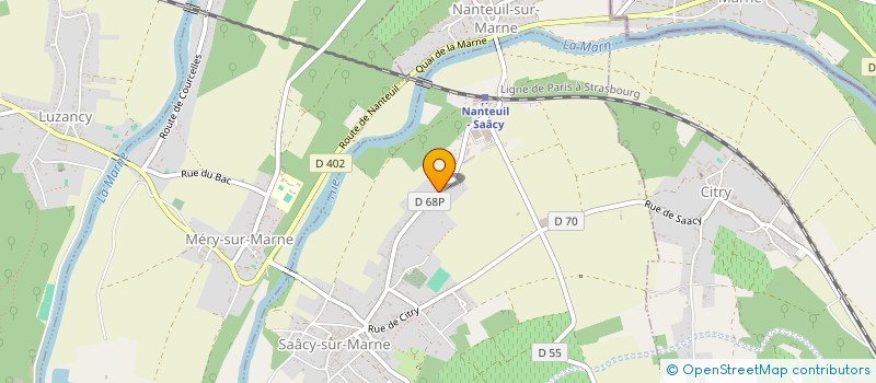 localisation de l'entreprise MONSIEUR ALEXIS COMMEAU  SAACY-SUR-MARNE