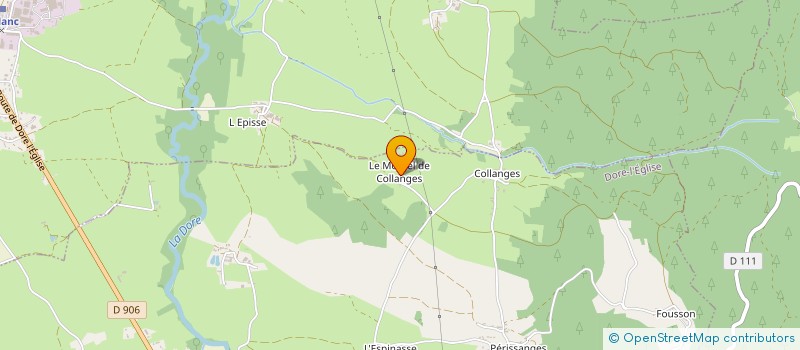 localisation de l'entreprise MONSIEUR ALEXIS COMPTE  DORE-L EGLISE