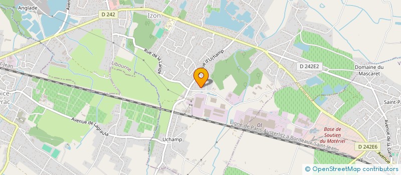 localisation de l'entreprise MONSIEUR ALEXIS CONANGLE  IZON