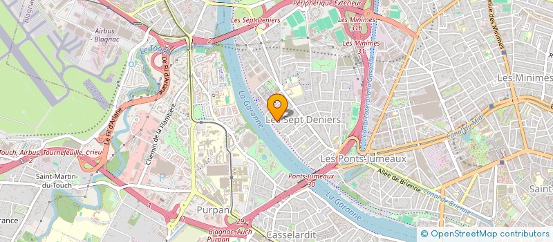 localisation de l'entreprise MONSIEUR ALEXIS CONTE à TOULOUSE