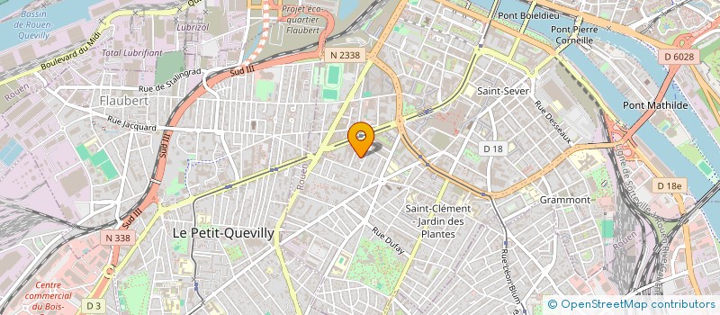 localisation de l'entreprise MONSIEUR ALEXIS COPPEIN  OISSEL