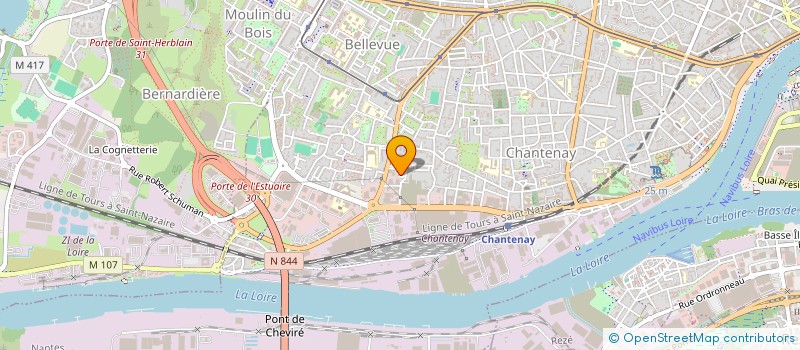 localisation de l'entreprise MONSIEUR ALEXIS CORBIN à NANTES
