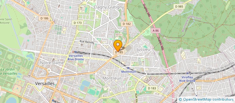 localisation de l'entreprise MONSIEUR ALEXIS CORNAY à VERSAILLES