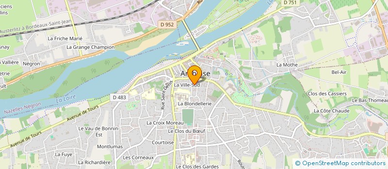 localisation de l'entreprise MONSIEUR ALEXIS CORRADO  AMBOISE