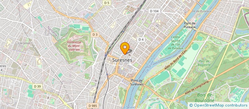 localisation de l'entreprise MONSIEUR ALEXIS COUBARD à SURESNES