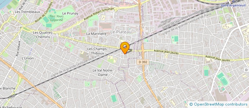 localisation de l'entreprise MONSIEUR ALEXIS COULON  SARTROUVILLE